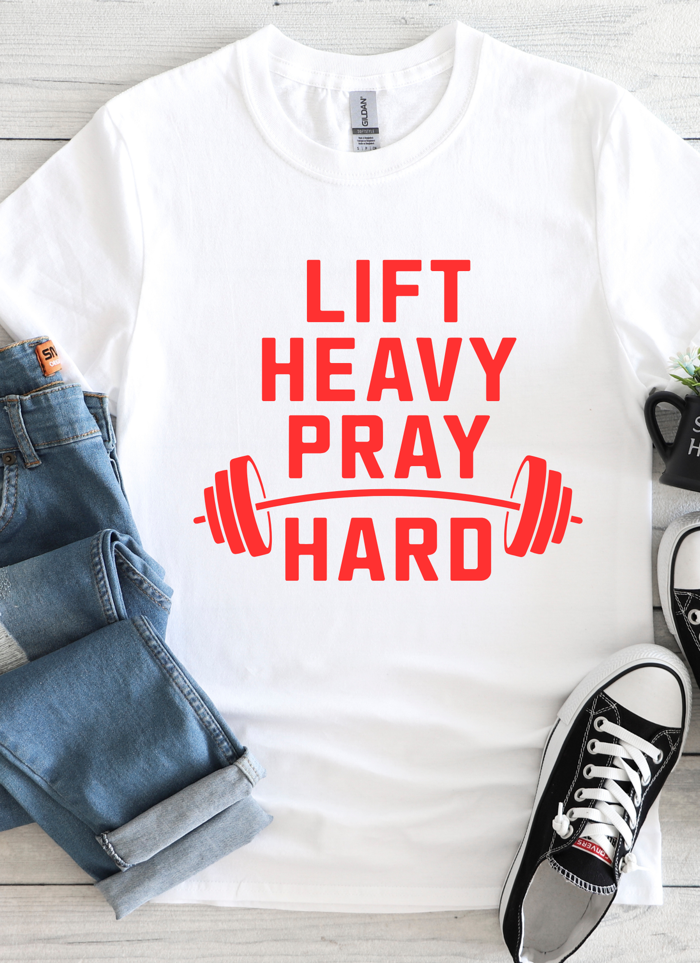Lift Heavy Pray Hard