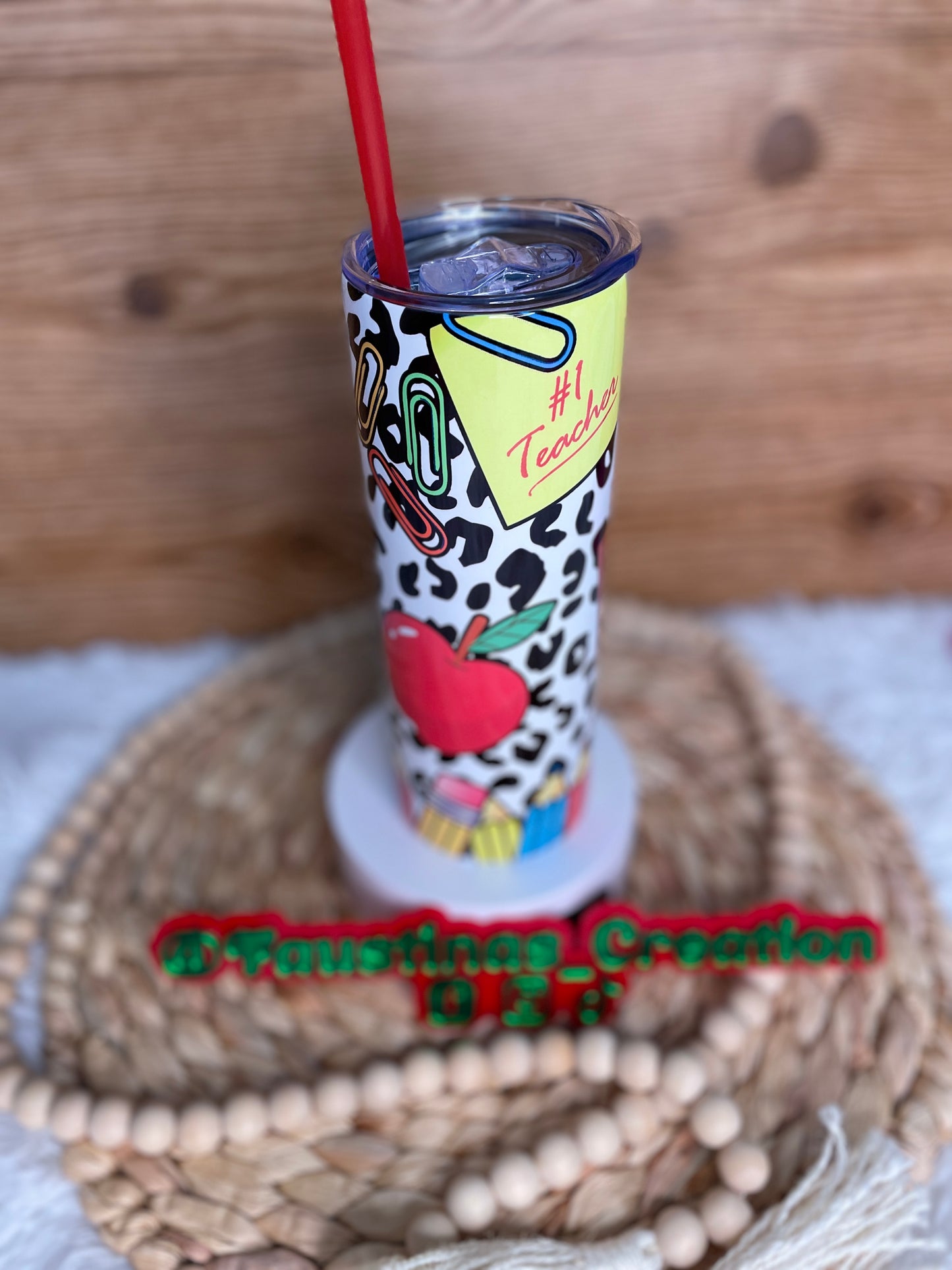 Teacher Personalized name Tumbler
