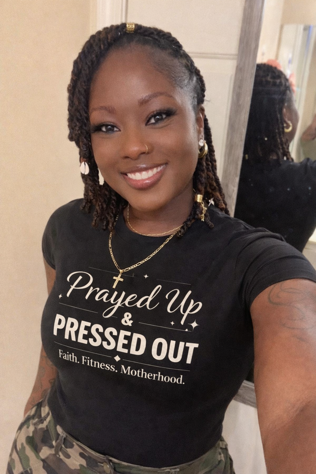 Prayed up & Pressed Out T-shirt