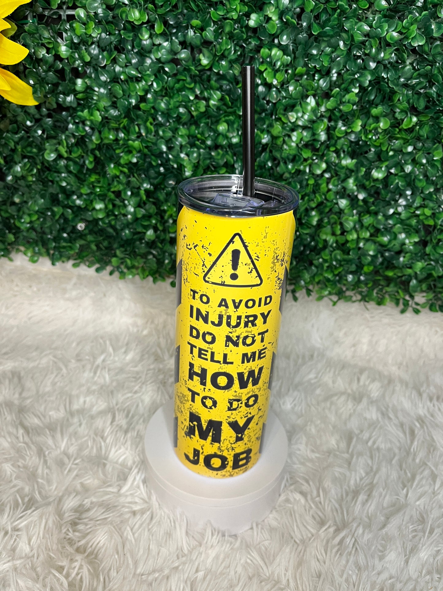 Danger Zone  statement Tumbler