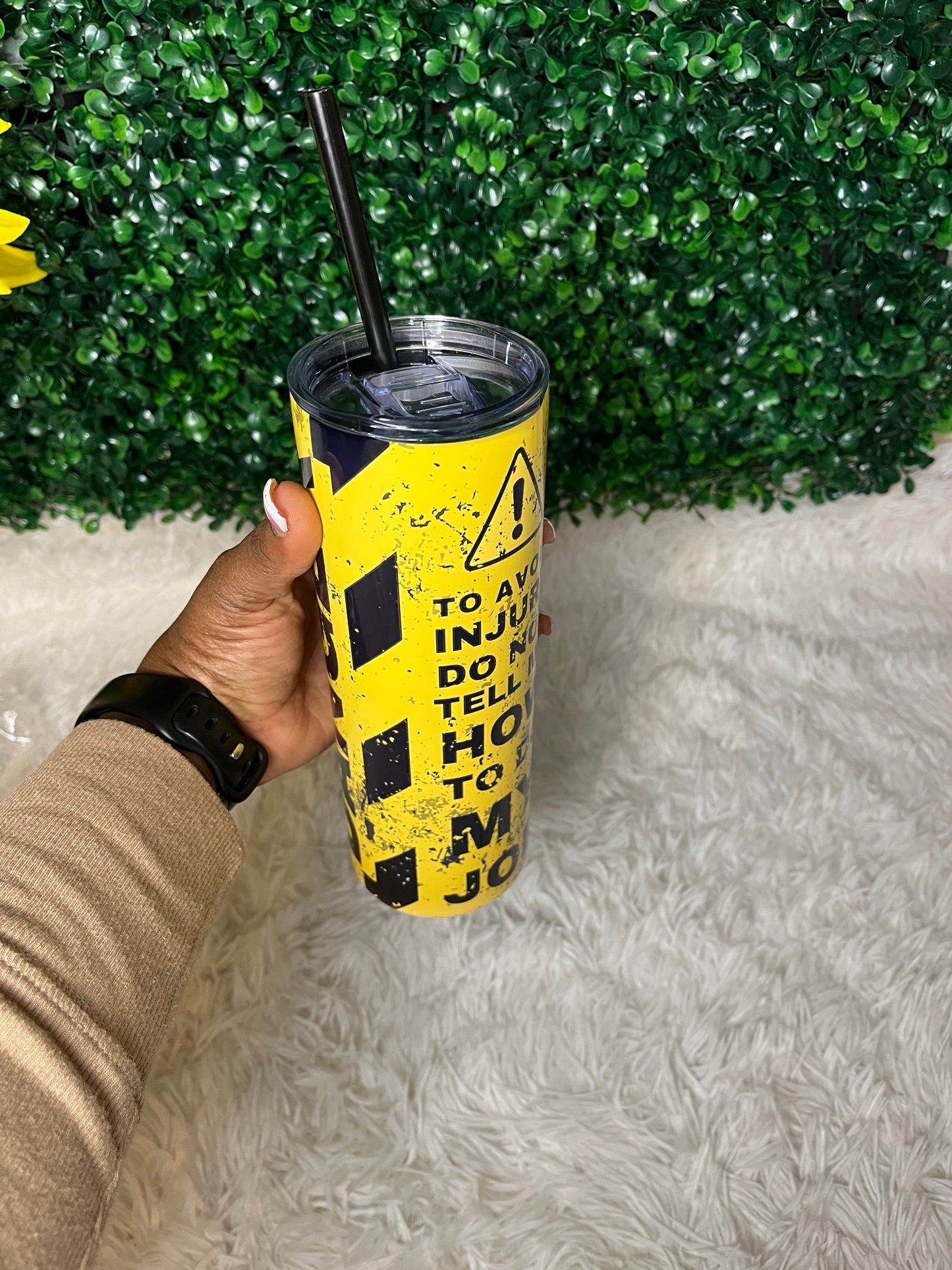 Danger Zone  statement Tumbler