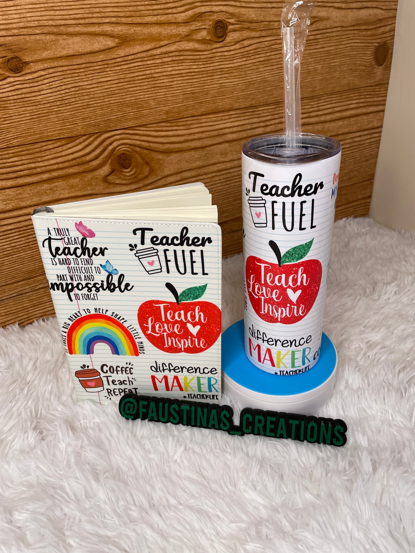 Teachers Fuel Tumbler & Journal Set