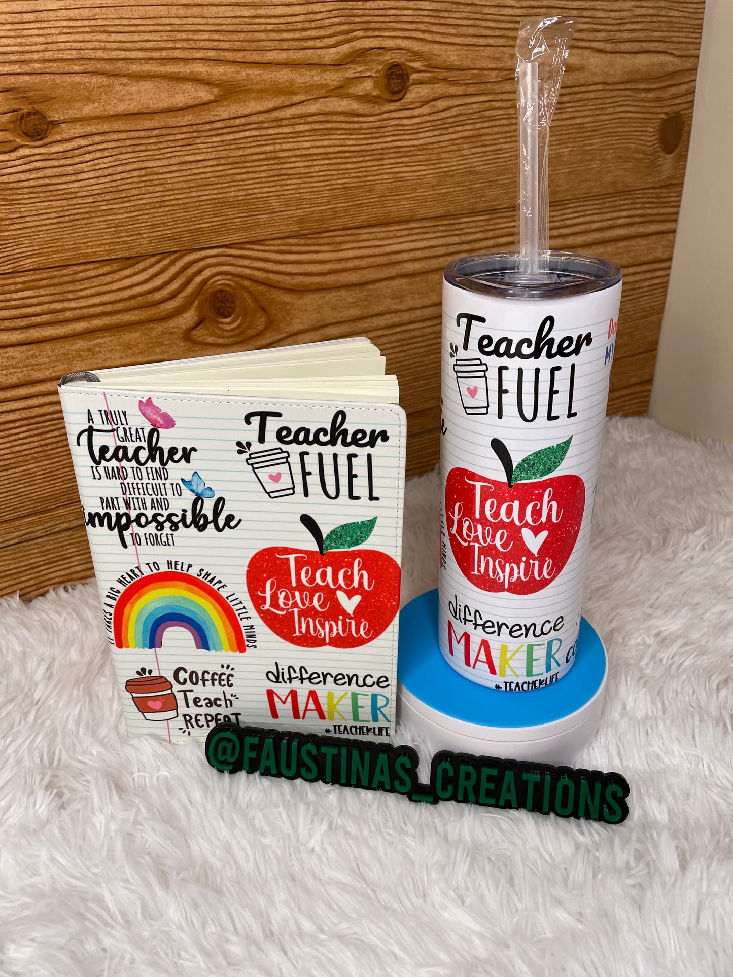 Teachers Fuel Tumbler & Journal Set