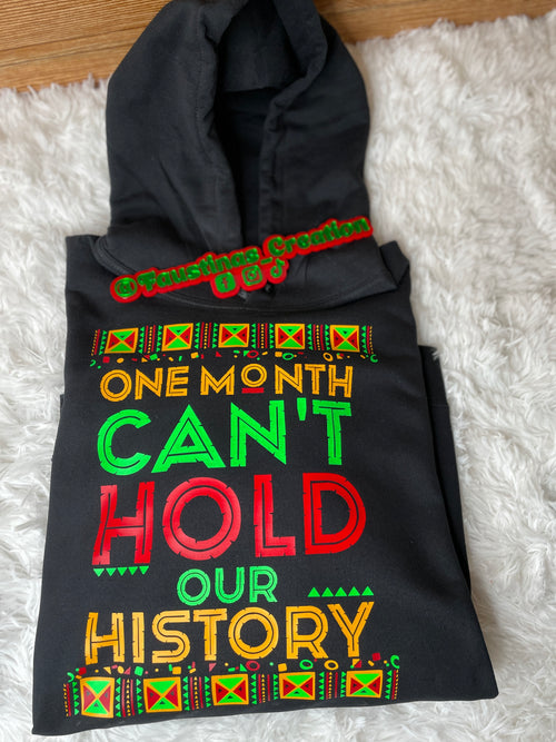 Black History Statement Hoodie